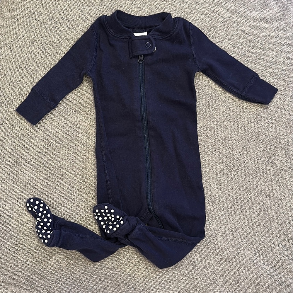 Hanna Andersson baby zip sleeper